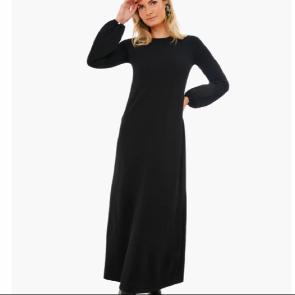 Black Lennox Dress POMANDER PLACE